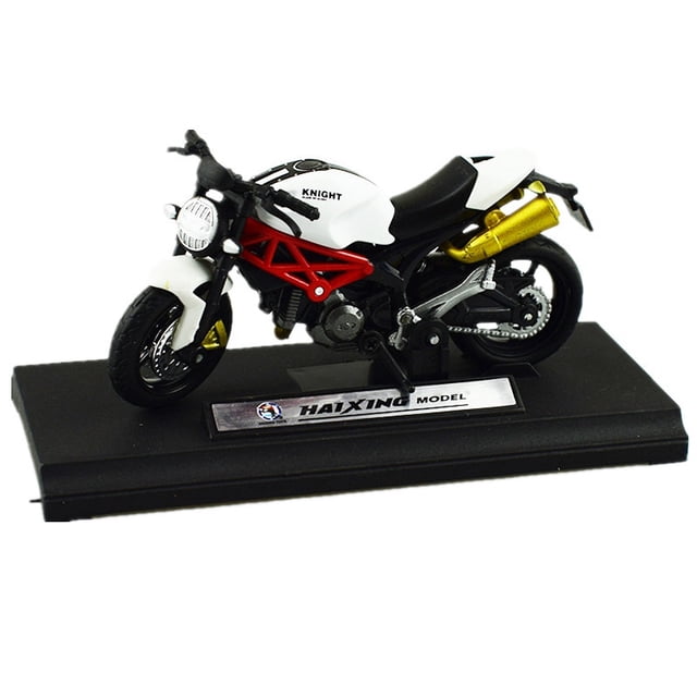 1/18 Escala Ducati Yamaha Motor Motocicleta Deporte Coche Fundido A Presión Modelo De Juguete Vehículo De Aleación De Metal Para Niños Colección