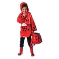 thumbnail image 3 of Kidorable PCOAT-LB4-5 100 Percent PU with Comfy Polyester Linning Red Ladybug PU Raincoat - Size 4-5T, 3 of 4
