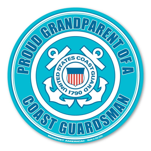 Proud Grandparent Of A Coast Guardsman Magnet
