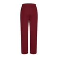 thumbnail image 5 of Tdoqot Mens Pants With Pockets Straight Leg Casual Baggy Mens Sweatpants Wine Size S, 5 of 6