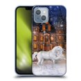 thumbnail image 1 of Head Case Designs Officially Licensed Simone Gatterwe Horses Christmas Time Soft Gel Case Compatible with Apple iPhone 14, 1 of 7