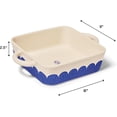 thumbnail image 2 of 8x8 Ceramic Baker | Oven-Safe to 500°F | Dishwasher, Freezer & Microwave-Friendly | Compact & Portable, 2 of 5