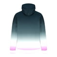 thumbnail image 3 of Hoodie Mens Shirts Hooded Drawstring Adjustable Shirt Men Casual Round Neck Pockets Gradation Print Pullover Long Sleeve Hooded Sweatshirt Everyday,Streetwear,Outdoor Sports Clothing Shirts For Men, 3 of 4