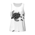 thumbnail image 4 of Easygdp Family Of Sea Turtles Men's Tank Top, Sleeveless Muscle T Shirts, Breathable, Quick-Dry, Loose for Gym, Running, Fitness - Medium, 4 of 9