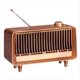 thumbnail image 1 of Altavoz Bluetooth Inalámbrico Portátil Retro, Potente Caja de Sonido Estéreo, Pequeño Altavoz Vintage Recargable., 1 of 8