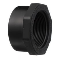 Charlotte Pipe 2 in. Spigot X 1-1/2 in. D FPT ABS Flush Bushing, Each