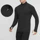 thumbnail image 5 of pstuiky manga larga para hombre, Protector solar de invierno para hombre, transpirable, de color sólido, con cremallera, cuello alto y manga larga. tops de invierno para hombre m, 5 of 7
