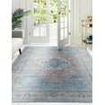 thumbnail image 2 of EORC Red Classic Traditional Heriz/ Serapi Design  Area Rug, 2 of 7