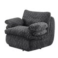 thumbnail image 2 of Full Compression Sofa Chair with Swivel (Black), 2 of 11