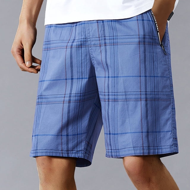 Soki Shorts pour Hommes Été Coton Grande Taille Maille Travail Plage Extérieur