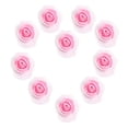 thumbnail image 3 of 100 Piezas de Espuma Flores de Rosas Artificiales Manualidades de Besos Ramo Baby Shower Decoración de Bricolaje Rosado Soledad Cabeza de la flor de las rosas de la espuma, 3 of 5