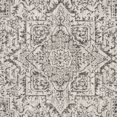 thumbnail image 4 of SAFAVIEH Courtyard Joey Medallion Indoor/Outdoor Area Rug, Slate/Grey, 8' x 11', 4 of 5