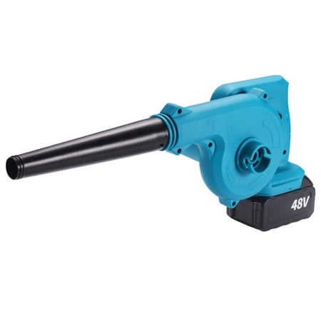 EUBUY Cordless Powerful Leaf Blower 2-in-1 Dust Collector Vacuum Cleaner for Yard Cleaning Snow Clearing US Plug Type 1
