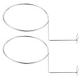thumbnail image 2 of 2pcs Metal Hat Display Racks Hat Holder Basketball Football Holder Rack for Shop, 2 of 5