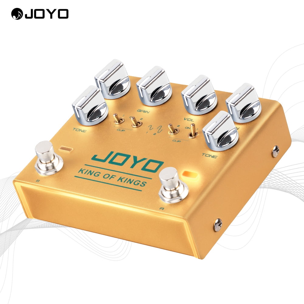 JOYO R-20 Crunch Overdrive Distortion Guitar Pedal Independent Clipping For Electric Guitar