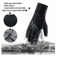 thumbnail image 3 of Guantes Térmicos Forrados Resistentes A Viento Lluvia Frio, 3 of 8