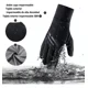 thumbnail image 3 of Guantes Térmicos Forrados Resistentes A Viento Lluvia Frio, 3 of 8