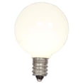 thumbnail image 1 of G40 Ceramic LED Replacement Bulbs with Warm White Lights - Pack of 5, 1 of 1
