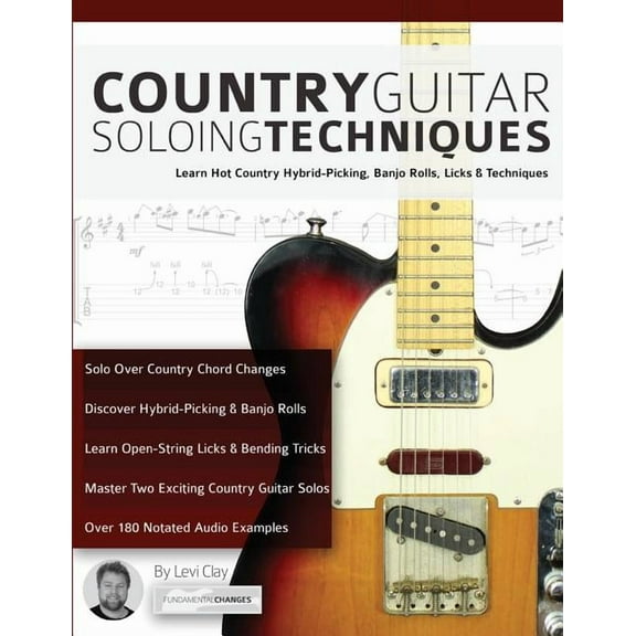 Country Guitar Soloing Techniques (Paperback)