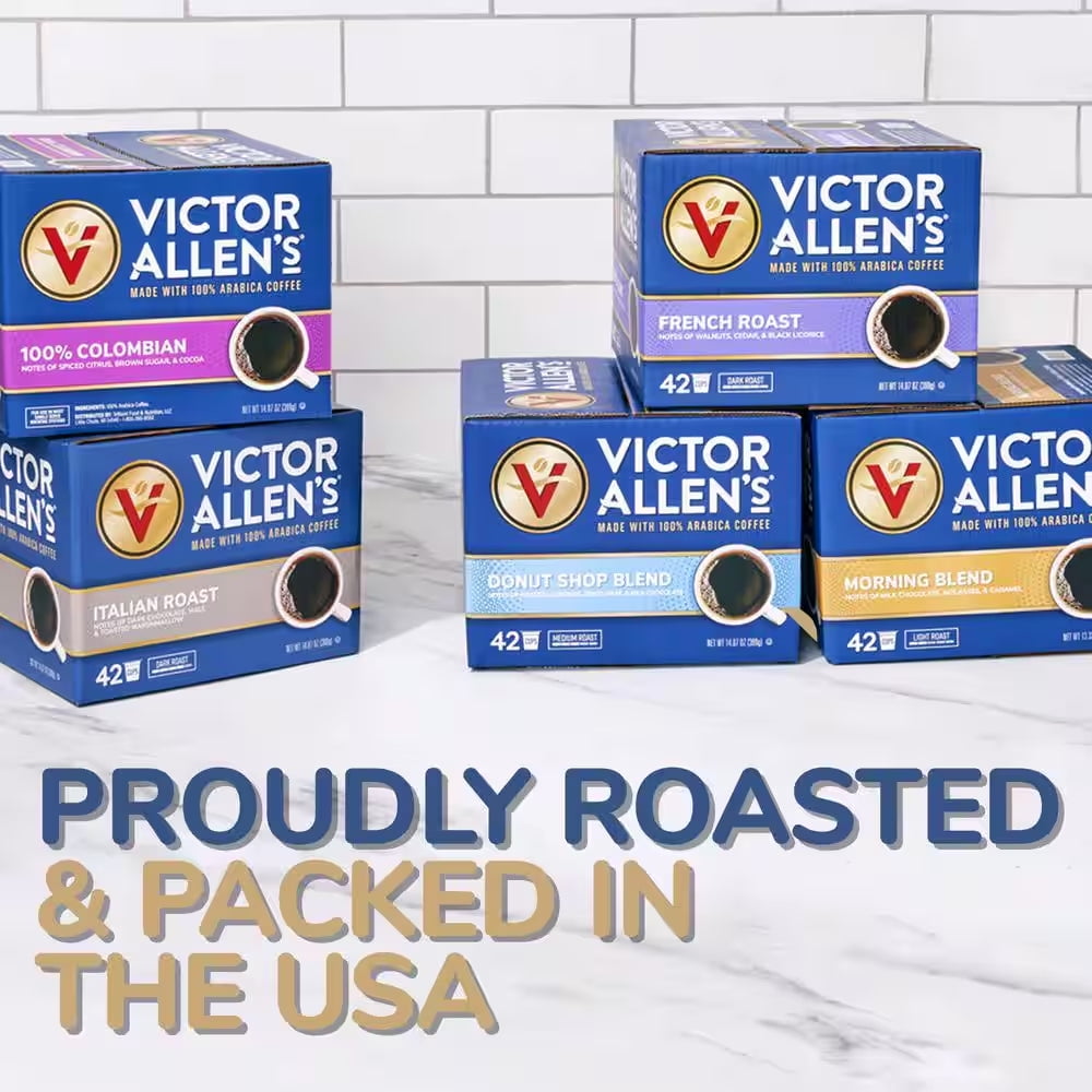 Decaf Donut Shop Blend Coffee Medium Roast Single Serve Coffee Pods for Keurig K-Cup Brewers (42 Count)