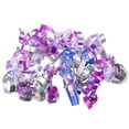 thumbnail image 1 of Paquete de 12 envoltorios autoadhesivos con lazos rizados de Wrapaholic, 1 of 5