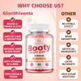 thumbnail image 4 of Suplemento Glorithiventa Booty Gummies BBL CurvaBoost para mujer, 4 of 7