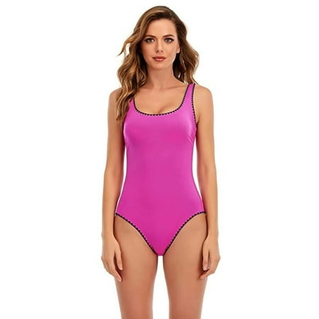 Lucky Brand Spring Romantic Shell Stitch One-Piece Women s Large Pink ERK1174