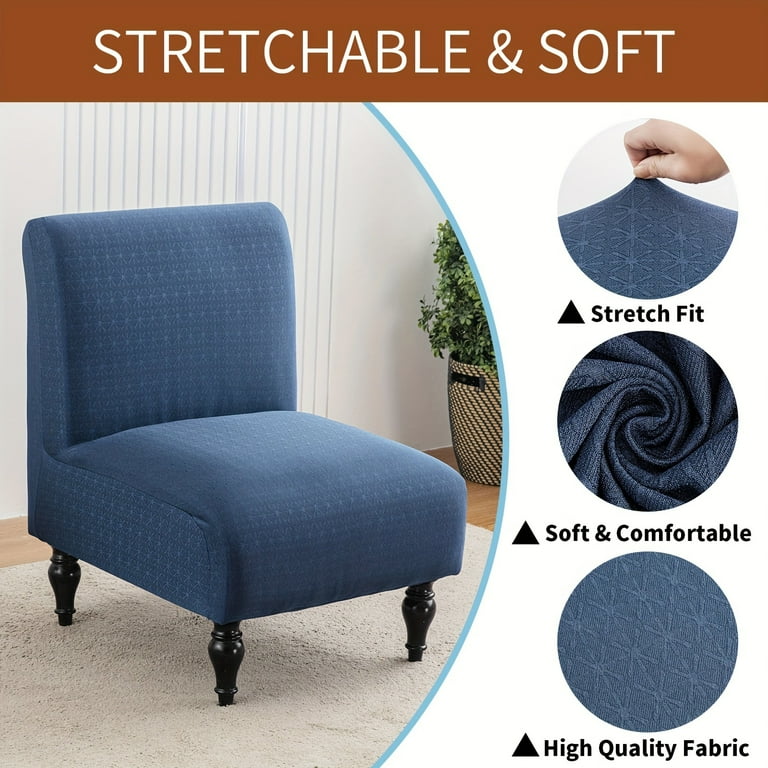 NEWKBO NEWKBO Armless Recliner Sofa Cover Waterproof Chair Covers for living Room Removable armless chair Slipcover Suitable for Dinging Room Restaurant Office Walmart