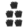 thumbnail image 1 of Yuarrent 1 par de guantes de gimnasio de fitness mancuerna medio dedo guante de yoga almohadilla de palma equipo de culturismo absorción de Type2 NO2, 1 of 6