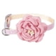 thumbnail image 1 of Collar para gato, San Valentín, rosa, para mascota, perro, collar ajustable de nailon con cascabeles y perlas, accesorios para mascotas, 1 of 5
