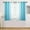Blue, variant on Hgallory Faux Grommet Gradient Semi Sheer Window Curtain, Light Filtering Voile Curtains for Bedroom Kitchen Home Decoration Window Treatment, 1 Panel, 52"x63", Black
