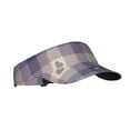 thumbnail image 2 of Kll Sport Sun Visor Hats Ball Caps Empty Top Baseball Sun Cap For Men Women-Heart Check Plaid, 2 of 8