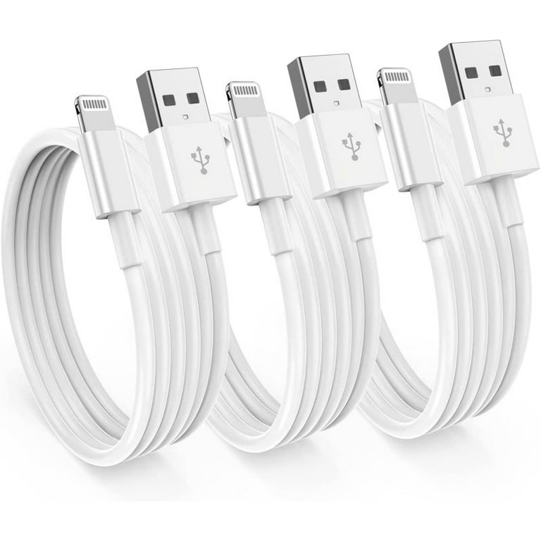 Más lejano facil de manejar Martin Luther King Junior 6ft iPhone Charger Cable, [Apple MFi Certified] 3Pack USB A to Lightning  Cable, Long iPhone Charging Cord 6 Feet, Fast Apple Charging Cable for  iPhone 14/13 Pro Max/12 Pro/11/X/XS/XR/8/7/6/5,iPad Case - Walmart.com