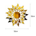 thumbnail image 5 of Wallpaper Peel and Stick Promotion Sale! Nomeni Home Diy Sunflower Acrylic Mirror Three-Dimensional Wall Sticker Decoration, Home Decor Clearance Sale Gold, 5 of 5