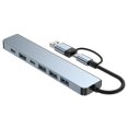 thumbnail image 4 of Multiport Usb Hub 3.0 Multi Usb Splitter 4 Usb C Port 3.0 2.0 Ports For Pc Laptop Computer Hub, 4 of 5