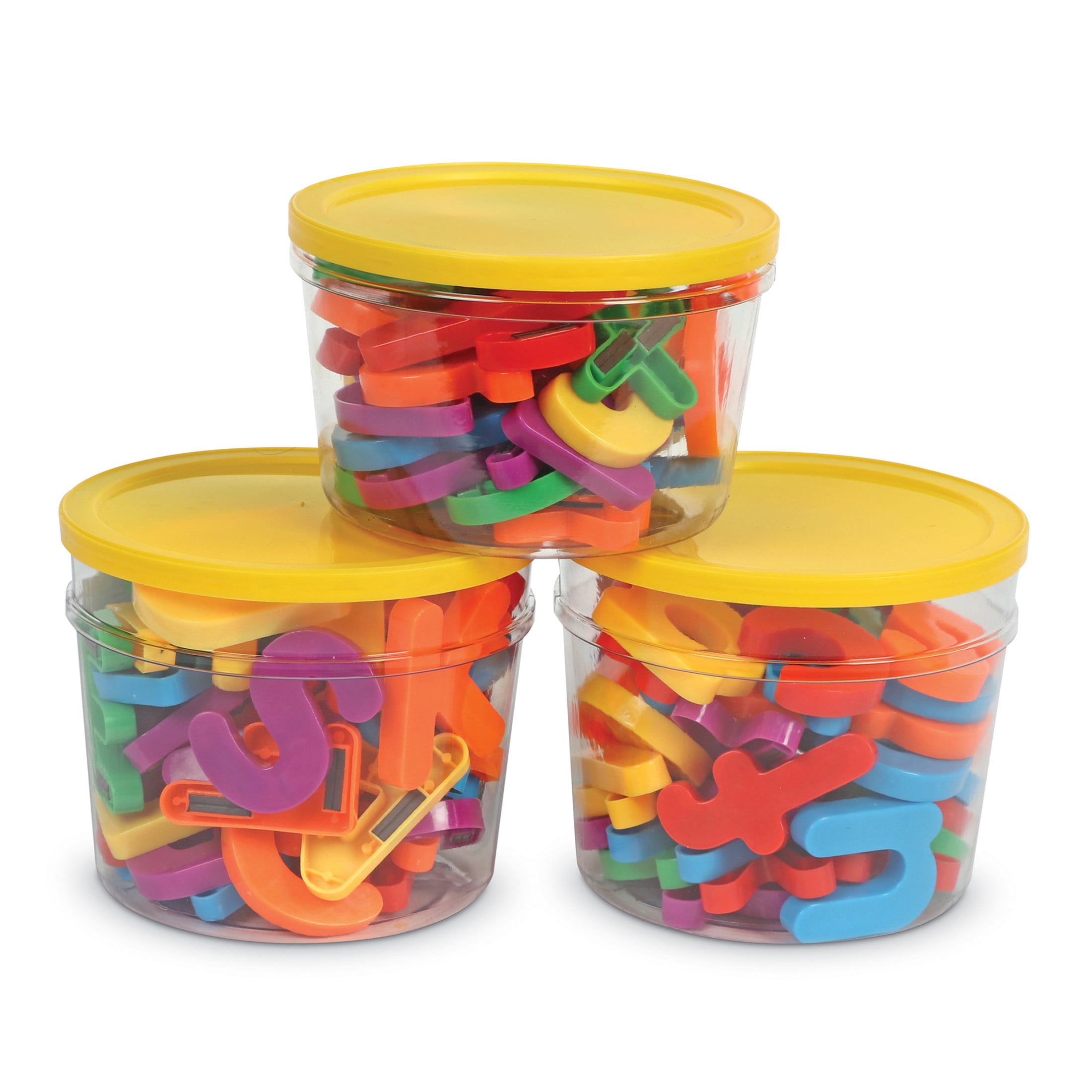 Learning Resources Jumbo Magnetic Letters & Number Combo, Preschool Toys, 116 Pieces, Ages 3+