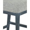 thumbnail image 7 of Currey And Company 7000-0902 Santos 18" Wide Mahogany, Rattan Counter Stool - Vintage Navy, 7 of 7