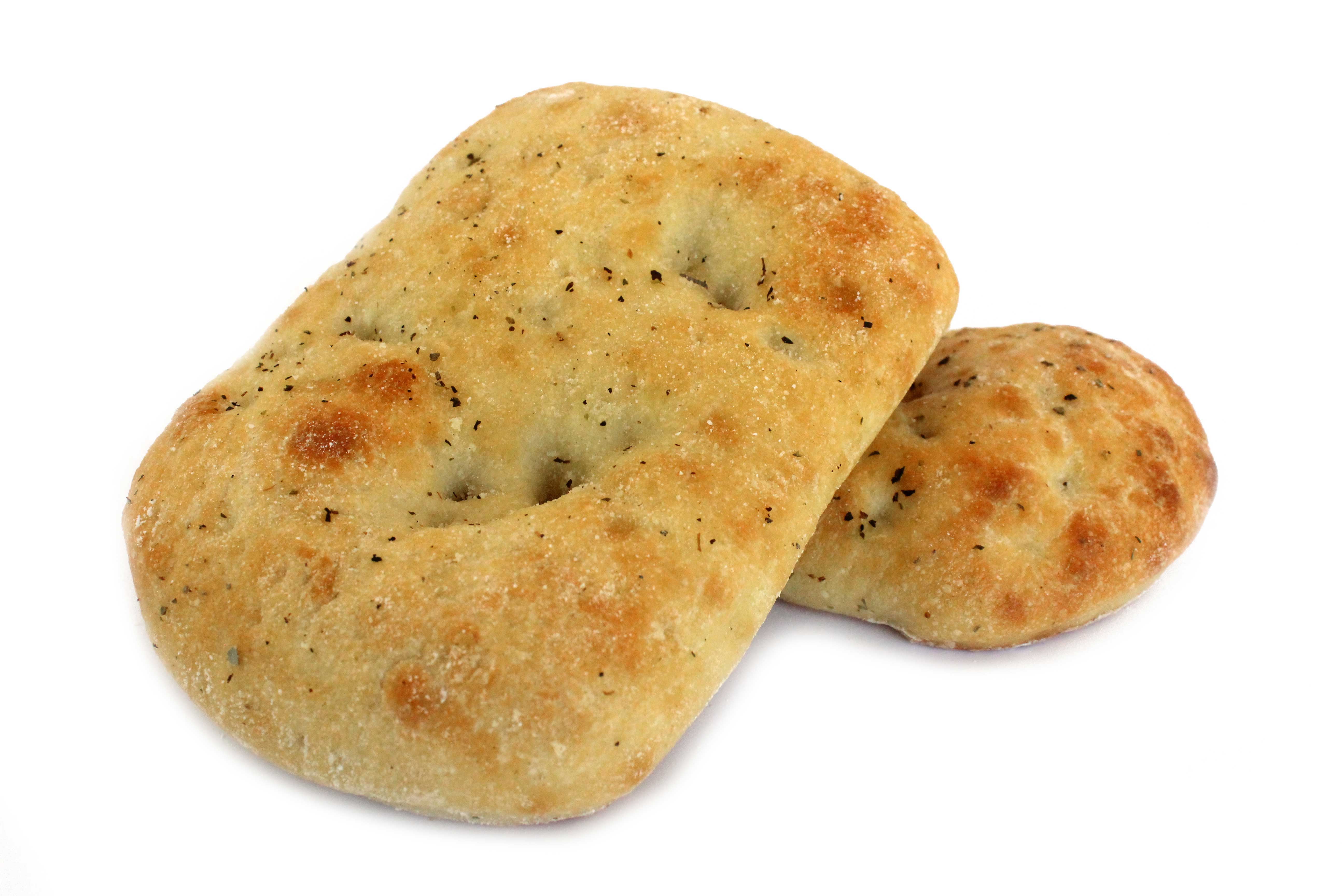 ACE Bakery Mini Herb Schiacciata Slice, 4.2 Ounce 60 per case.