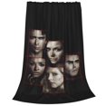 The Vampire Diaries Movie Throw Blankets Character Ultra Soft Fleece