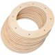 thumbnail image 2 of 12 Pcs Wreath Frames Wood Made Wreath Frames Circle Backdrop Stand For Diy Christmas, 2 of 3