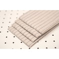 thumbnail image 2 of Meema Cloth Napkins Set of 4 Cotton, Striped Natural, Dinner Linen Christmas Napkins Washable- Table Christmas Gifts, 2 of 6