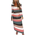 thumbnail image 1 of Leutsin Robe Chemise Femme Courte Mini Robe Manches 3/4 Imprimé Patchwork Coloré Chemise, 1 of 8