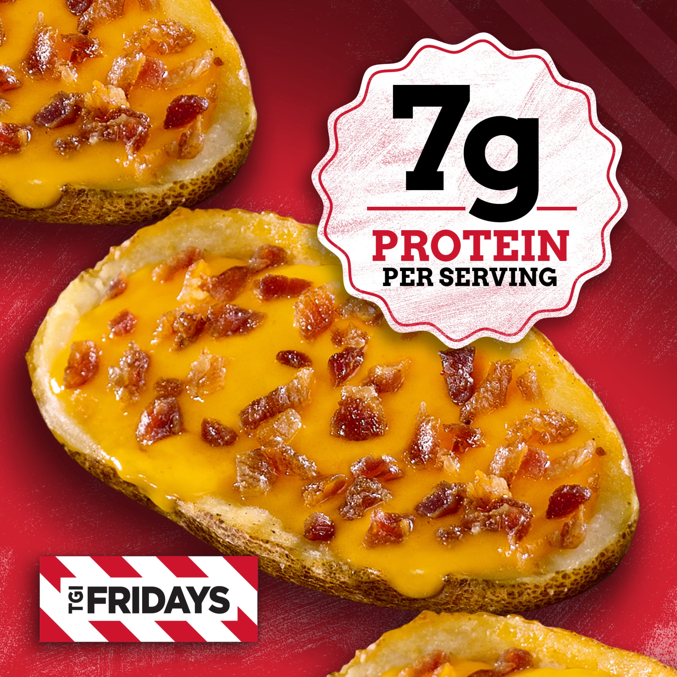 tgif potato skins cheddar and bacon