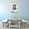 thumbnail image 2 of wall26 - Canvas Wall Art - Ethnic Style Owl with Floral Pattern - Gallery Wrap Modern Home Art | Ready to Hang - 12x18 inches, 2 of 3