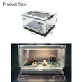 thumbnail image 4 of Reptile Feeding Box Hamster Breeding Box Cage Mice Small Animals, Black, 4 of 8