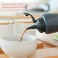 thumbnail image 5 of Botellas de condimentos de plástico negro de 350 ml, recargables con tapas de rosca, para salsas picantes, salsa de barbacoa, aceite, condimentos,, 5 of 5