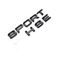thumbnail image 1 of Logotipo de puerta trasera con letras negras brillantes para Land Rover Range Rover Afortunado Sencillez, 1 of 5