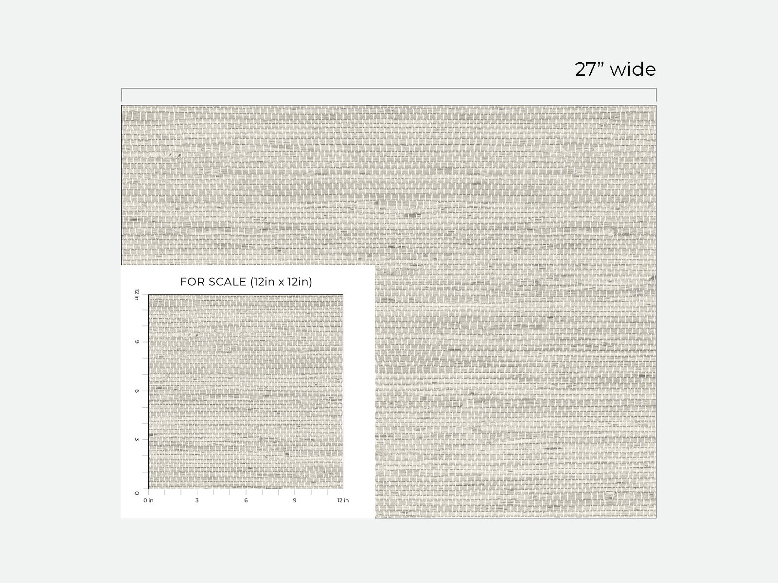 Lillian August Luxe Weave Peel and Stick Wallpaper