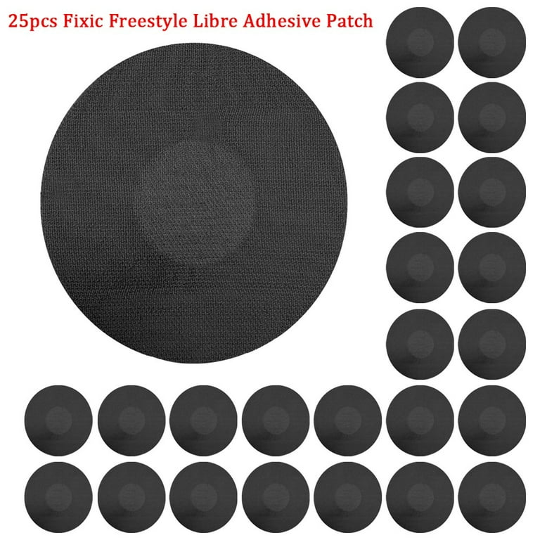 Suyin 50 Pack Freestyle Libre Sensor Covers Latex-Free Medical Adhesive  Patches for Libre 2 Precut CGM Tape 