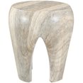 thumbnail image 2 of Meridian Furniture Moxie Table d'Appoint Intérieur / Extérieur en Béton Travertin, 2 of 7